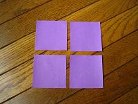 あじさい-折り紙-紫陽花-父の日-カード-手作り-作り方-折り方-花